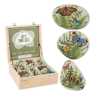 Butterfly Art Stone
